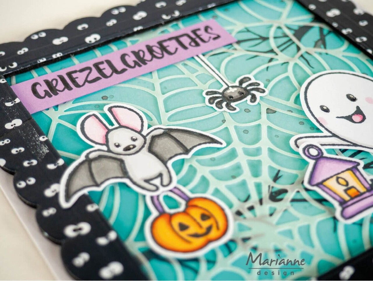 Marianne Design Craftables Background Spider Web (CR1671)