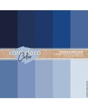 Card Deco Color Paperpack A4 Solid Blue (CDCPPA411004) Card Deco Color Paperpack A4 Solid Blue (CDCPPA411004)