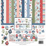 Echo Park Chilling With My Snowmies 12x12 Inch Collection Kit (SNO398016)