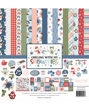 Echo Park Chilling With My Snowmies 12x12 Inch Collection Kit (SNO398016) Echo Park Chilling With My Snowmies 12x12 Inch Collection Kit (SNO398016)