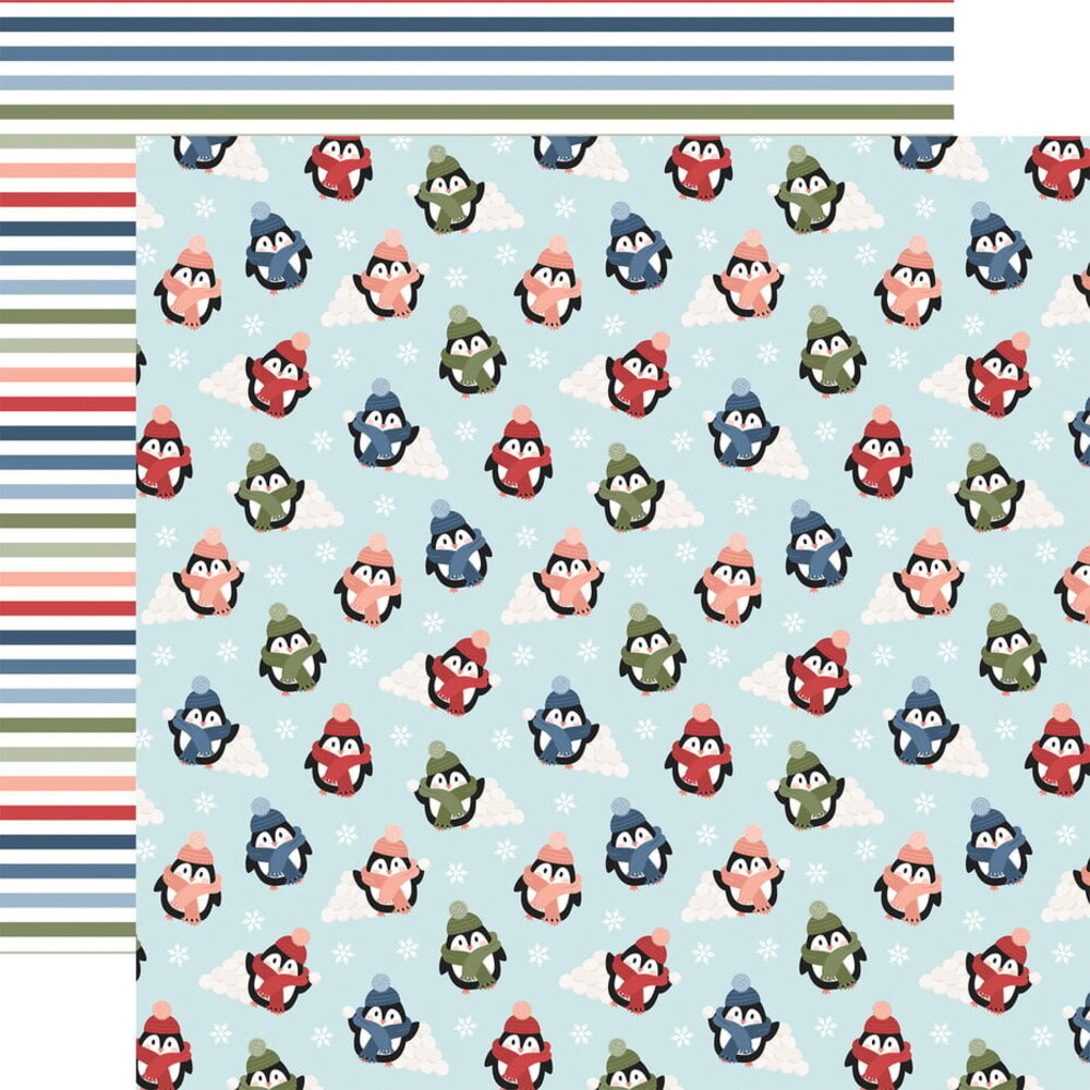 Echo Park Chilling With My Snowmies 12x12 Inch Collection Kit (SNO398016)