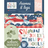 Echo Park Chilling With My Snowmies Ephemera Frames & Tags (SNO398025)