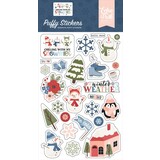 Echo Park Chilling With My Snowmies Puffy Stickers (SNO398066)