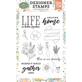 Echo Park Our Happy Place Better Together Banner Clear Stamp (OHP399045)