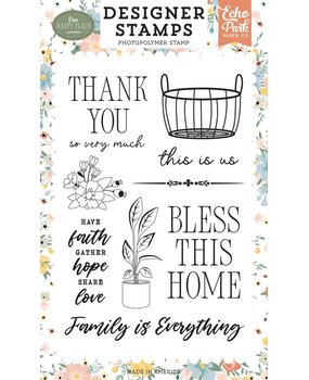 Echo Park Our Happy Place Share Love Clear Stamp (OHP399046)* Echo Park Our Happy Place Share Love Clear Stamp (OHP399046)*