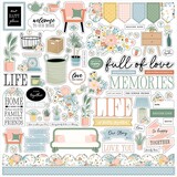 Echo Park Our Happy Place 12x12 Inch Element Sticker (OHP399014)