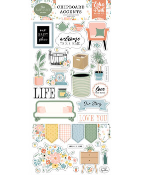 Echo Park Our Happy Place 6x13 Inch Chipboard Accents (OHP399021)*