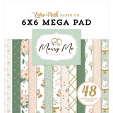Echo Park Marry Me 6x6 Inch Mega Pad (MRY400031)