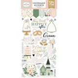 Echo Park Marry Me 6x13 Inch Chipboard Accents (MRY400021)