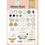 Echo Park Marry Me Adhesive Brads (MRY400020)