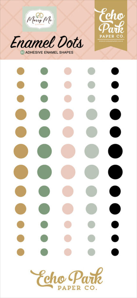 Echo Park Marry Me Enamel Dots (MRY400028) Echo Park Marry Me Enamel Dots (MRY400028)