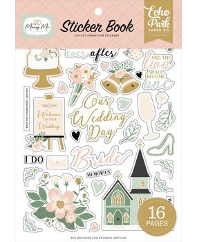 Echo Park Marry Me Sticker Book (MRY400029)* Echo Park Marry Me Sticker Book (MRY400029)*