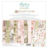 Mintay City of Love 12x12 Inch Scrapbooking Paper Set (MT-COL-07)