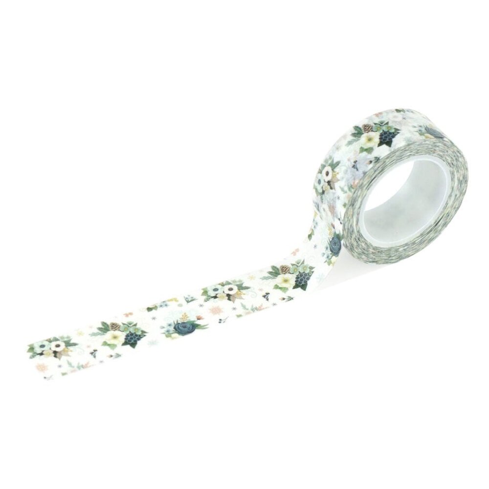Carta Bella Winter Wonderland Washi Tape Blizzard Bouquets (CBWTW397027) Carta Bella Winter Wonderland Washi Tape Blizzard Bouquets (CBWTW397027)