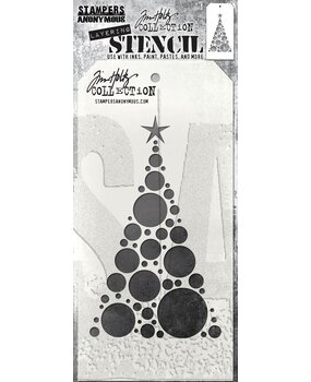 Stampers Anonymous Tim Holtz Modern Tree Layering Stencil (THS187) Stampers Anonymous Tim Holtz Modern Tree Layering Stencil (THS187)