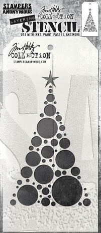 Stampers Anonymous Tim Holtz Modern Tree Layering Stencil (THS187) Stampers Anonymous Tim Holtz Modern Tree Layering Stencil (THS187)