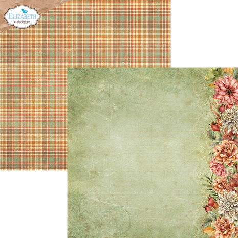 Elizabeth Craft Designs Autumn Harvest 12x12 Inch Patterned Cardstock Paper (C027) Elizabeth Craft Designs Autumn Harvest 12x12 Inch Patterned Cardstock Paper (C027)