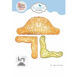 Elizabeth Craft Designs Autumn Harvest Dies Autumn Fancy Corners (2187)