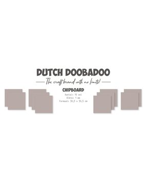 Dutch Doobadoo Chipboard 12x12 Inch (10 pcs) (474.300.009) Dutch Doobadoo Chipboard 12x12 Inch (10 pcs) (474.300.009)