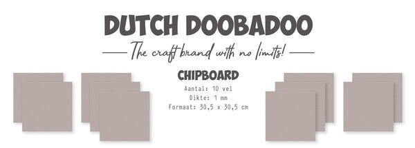 Dutch Doobadoo Chipboard 12x12 Inch (10 pcs) (474.300.009) Dutch Doobadoo Chipboard 12x12 Inch (10 pcs) (474.300.009)