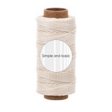 Simple and Basic Ivory Polyester Thread 50m (SBA703)