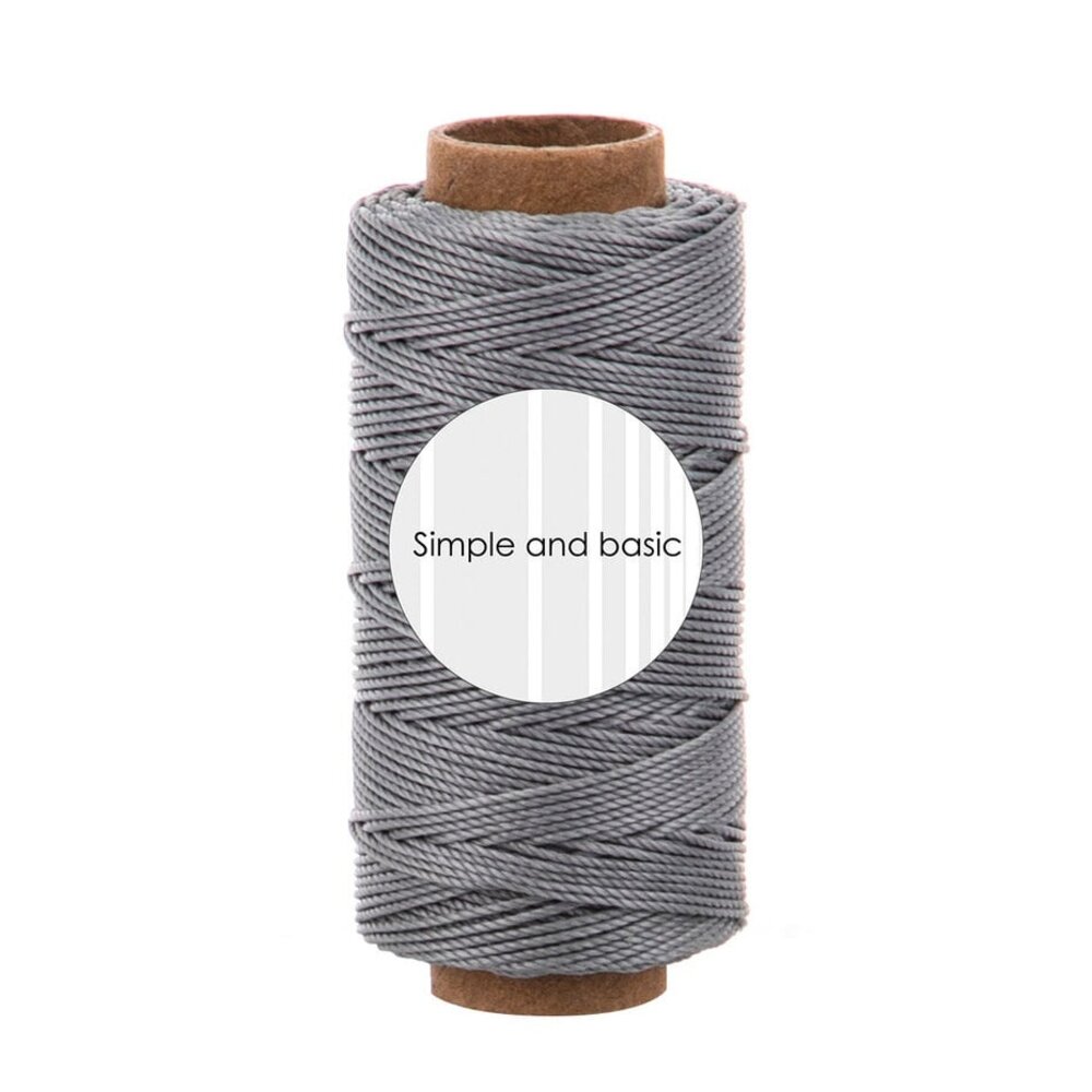 Simple and Basic Steel Grey Polyester Thread 50m (SBA705) Simple and Basic Steel Grey Polyester Thread 50m (SBA705)
