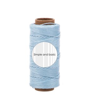 Simple and Basic Light Blue Polyester Thread 50m (SBA706) Simple and Basic Light Blue Polyester Thread 50m (SBA706)