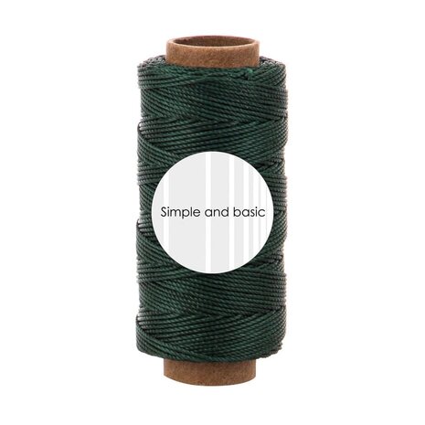 Simple and Basic Bottle Green Polyester Thread 50m (SBA710) Simple and Basic Bottle Green Polyester Thread 50m (SBA710)