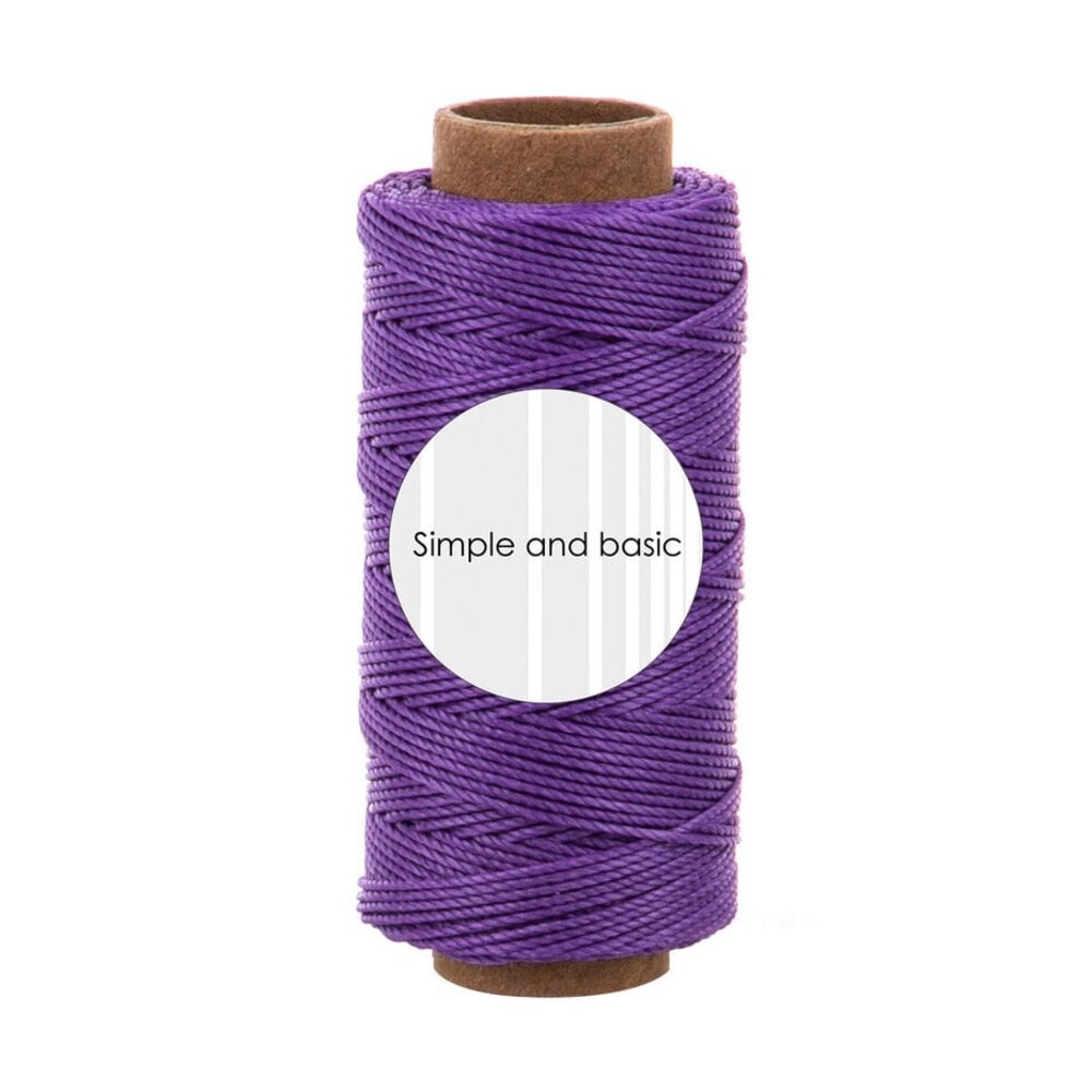 Simple and Basic Bright Purple Polyester Thread 50m (SBA711) Simple and Basic Bright Purple Polyester Thread 50m (SBA711)