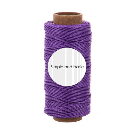Simple and Basic Bright Purple Polyester Thread 50m (SBA711) Simple and Basic Bright Purple Polyester Thread 50m (SBA711)