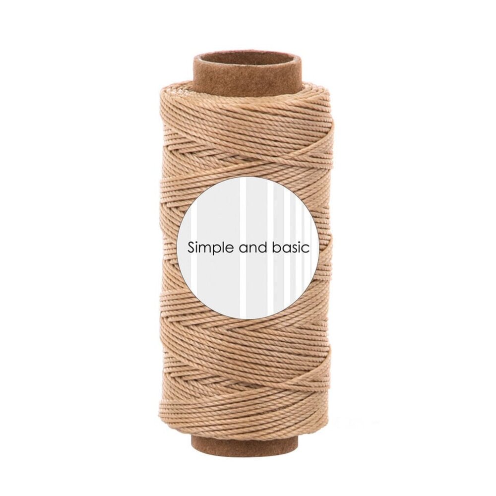 Simple and Basic Sand Polyester Thread 50m (SBA712) Simple and Basic Sand Polyester Thread 50m (SBA712)