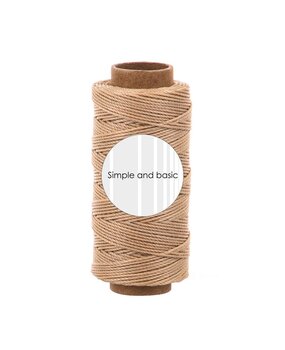 Simple and Basic Sand Polyester Thread 50m (SBA712) Simple and Basic Sand Polyester Thread 50m (SBA712)