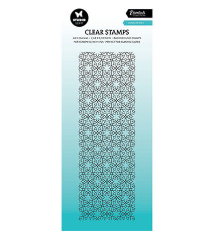 Studio Light Essentials Clear Stamps Floral Pattern (SL-ES-STAMP729) Studio Light Essentials Clear Stamps Floral Pattern (SL-ES-STAMP729)