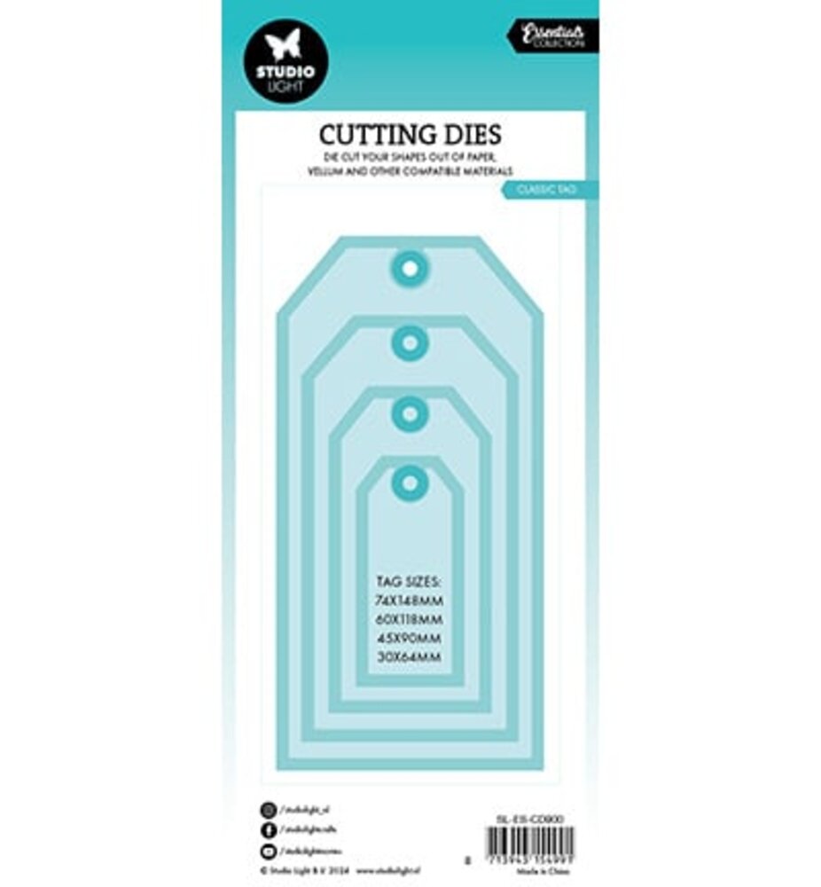 Studio Light Essentials Snijmal Classic Tag (SL-ES-CD900) Studio Light Essentials Snijmal Classic Tag (SL-ES-CD900)