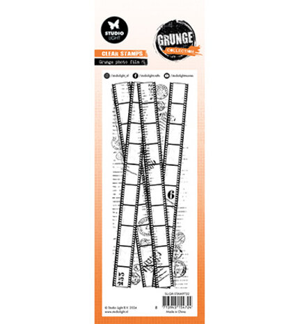 Studio Light Grunge Slimline Clear Stamps Grunge Photo Film (SL-GR-STAMP732) Studio Light Grunge Slimline Clear Stamps Grunge Photo Film (SL-GR-STAMP732)