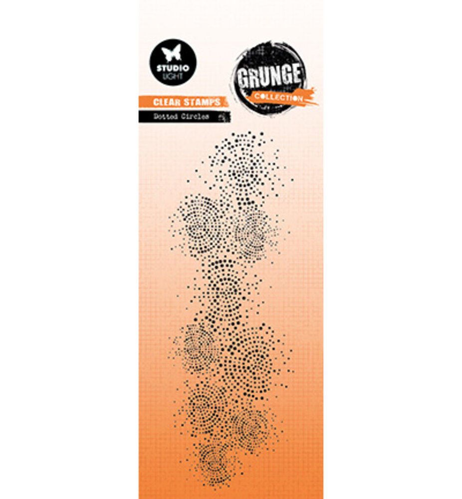 Studio Light Grunge Slimline Clear Stamps Dotted Circles (SL-GR-STAMP735) Studio Light Grunge Slimline Clear Stamps Dotted Circles (SL-GR-STAMP735)