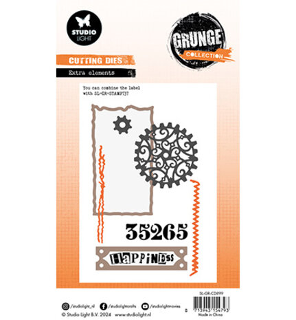 Studio Light Grunge Snijmal Extra Elements (SL-GR-CD899)