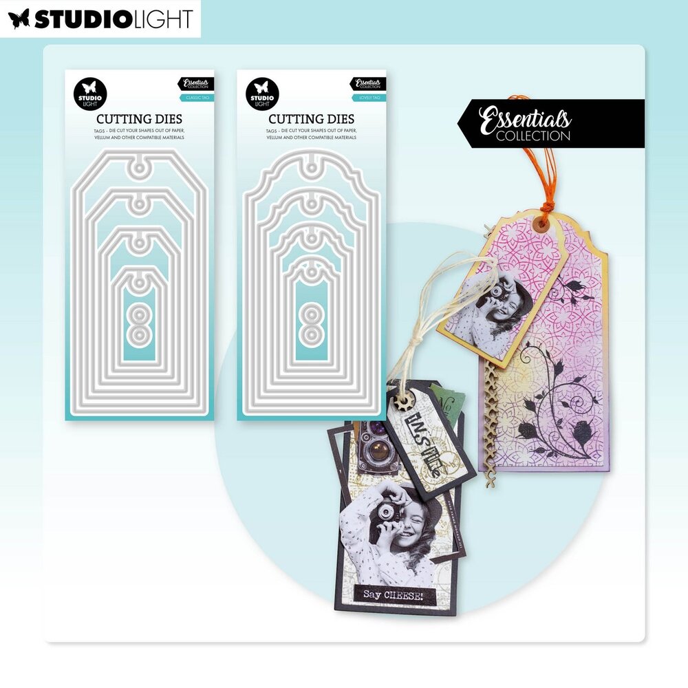 Studio Light Essentials Snijmal Lovely Tag (SL-ES-CD901)