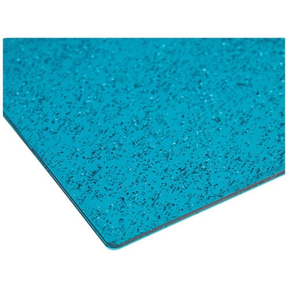 Sizzix Accessory Cutting Pads 6x6 Inch Teal Glitter (666601)