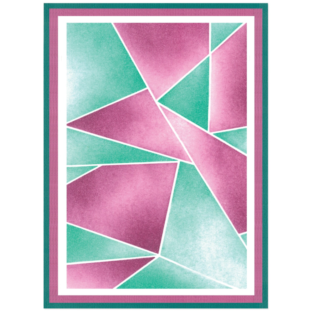 Sizzix Stencil Down the Line #2 (666748) Sizzix Stencil Down the Line #2 (666748)