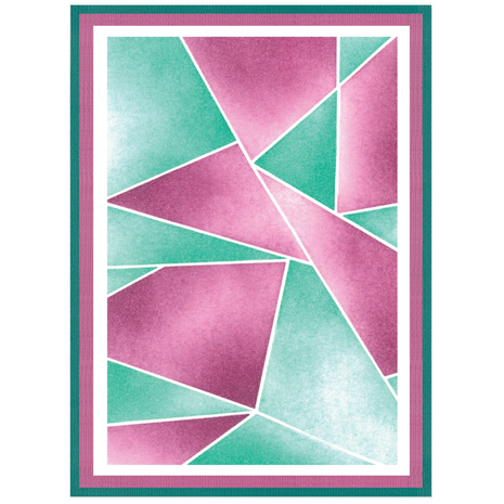 Sizzix Stencil Down the Line #2 (666748) Sizzix Stencil Down the Line #2 (666748)