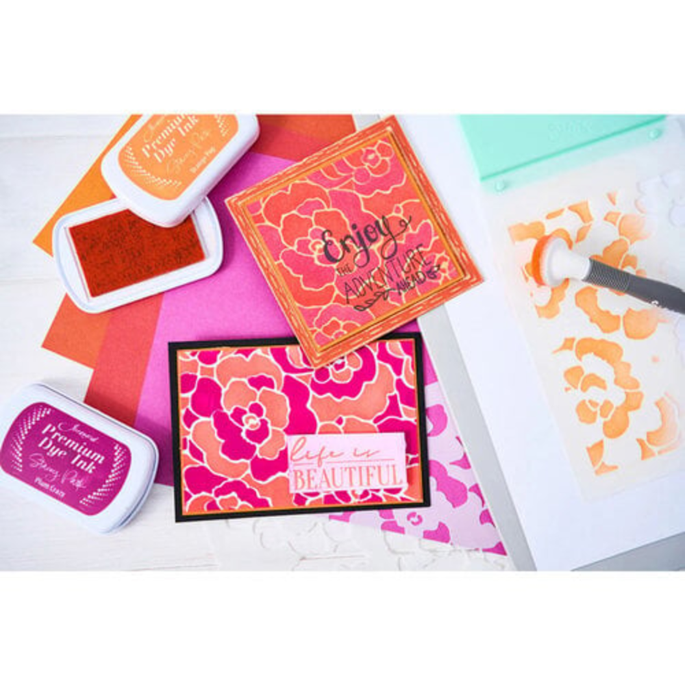 Sizzix Stencil Sunday in the Park #2 (666749) Sizzix Stencil Sunday in the Park #2 (666749)