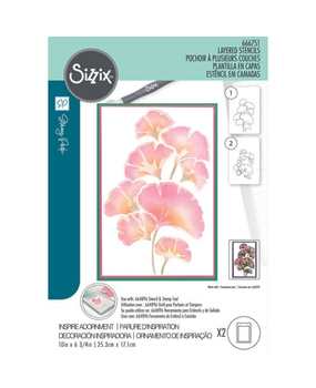 Sizzix Stencil Inspire Adornment (666751)