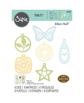 Sizzix Thinlits Die Set Charms (666769)