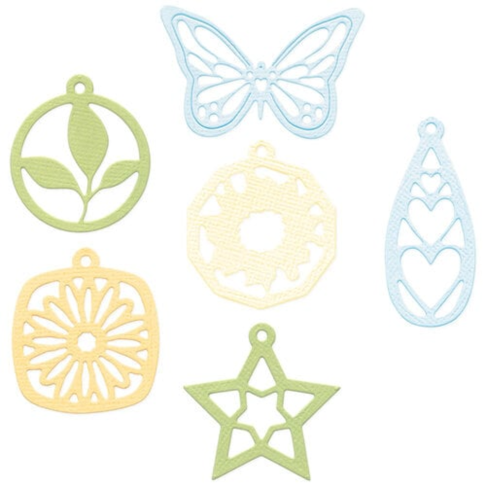 Sizzix Thinlits Die Set Charms (666769)