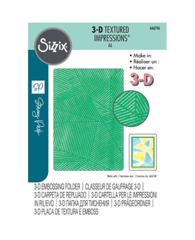 Sizzix 3D Textured Impressions Down the Line (666746)