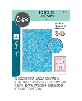 Sizzix 3D Textured Impressions Sunday in the Park (666747)
