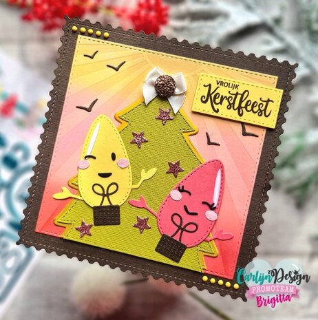 Carlijn Design Stempels Kerstwensen 3 (CDST-0128)