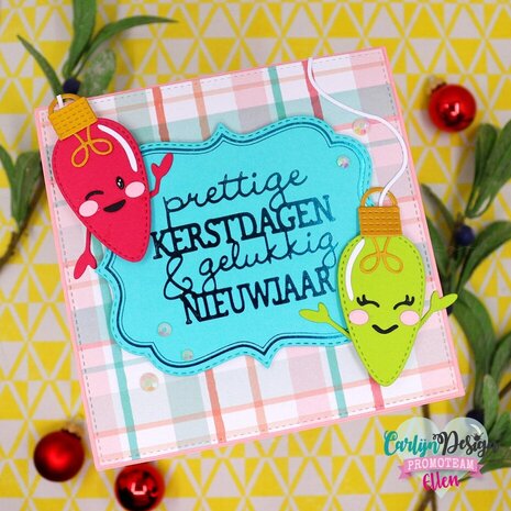 Carlijn Design Snijmallen Festive Friends (CDSN-0278)