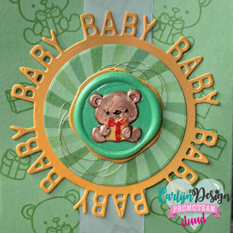 Carlijn Design Wax Seal Stamper 1 Inch Merry Toffee Nuts (CDWX-0079) Carlijn Design Wax Seal Stamper 1 Inch Merry Toffee Nuts (CDWX-0079)